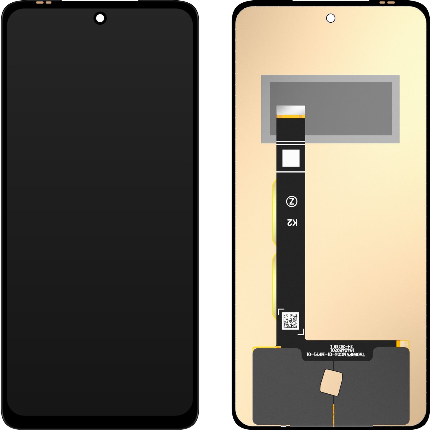 Οθόνη με οθόνη αφής MP συμβατή με Motorola Moto G84