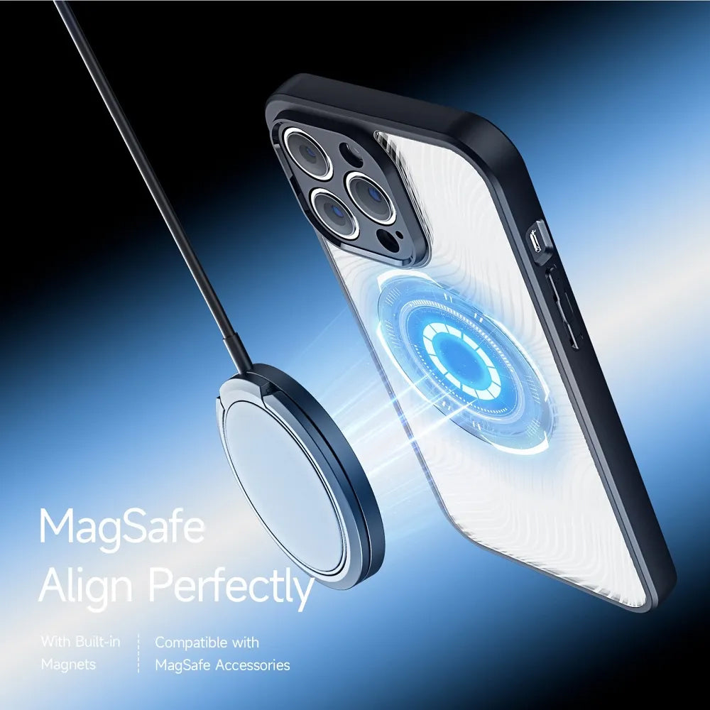 Θήκη MagSafe για Apple iPhone 13 Pro Max, DUX DUCIS, Aimo Mag, Μαύρο 